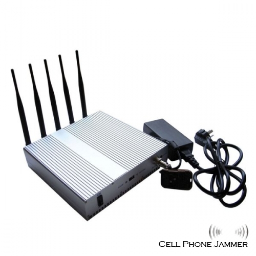5 Band Cellphone Signal Blocker Jammer with Remote [CPJ9000] - Click Image to Close