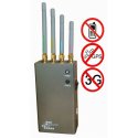 5-Band Portable Mobile Phone + GPS Jammer - 10 Meters [CMPJ00103]