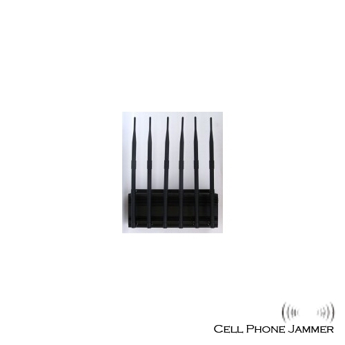 High Power Cell Phone + GPS + Wifi + VHF UHF Jammer [CMPJ00164] - Click Image to Close