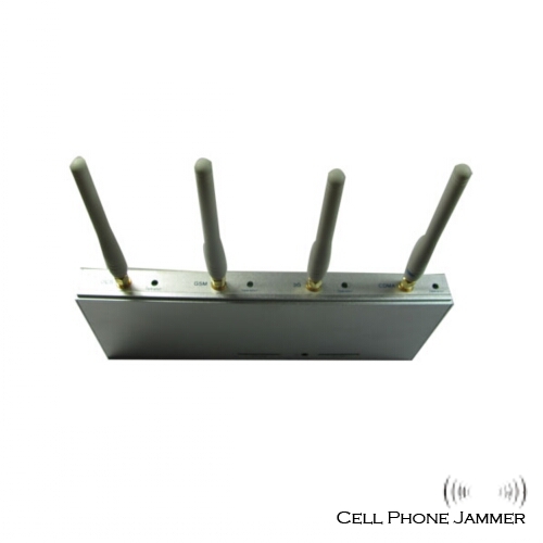 Mobile Phone Jammer with Remote Control- 10 -30M Shielding Radius [CMPJ00049] - Click Image to Close