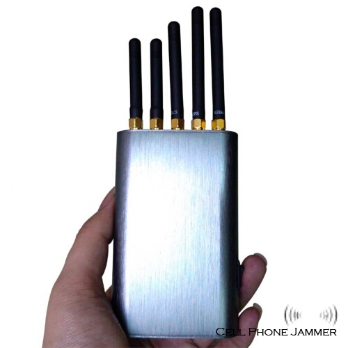 Portable Cell Phone & GPS & Wifi Signal Jammer [CMPJ00128] - Click Image to Close