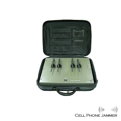 Suitcase Cell Phone + Small RF Power Jammer [CMPJ00151] - Click Image to Close