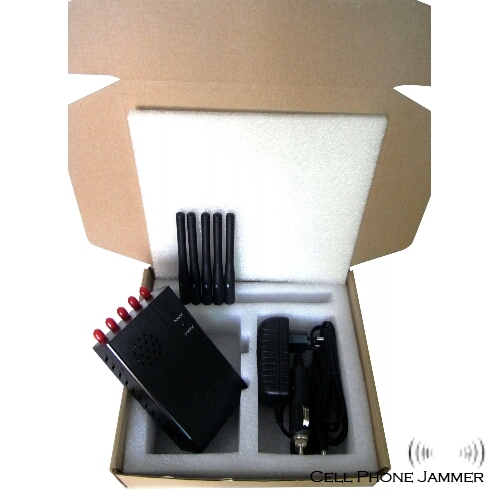 Portable 3G 4G(4G LTE + 4G Wimax) Cell Phone Jammer Blocker [JAMMERN0018] - Click Image to Close