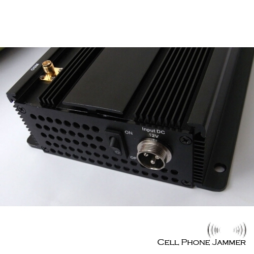 Cell Phone + GPS + UHF + Lojack Jammer - 50 Meters [CMPJ00138] - Click Image to Close