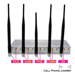 5 Band Mobile Phone Jammer with Remote Control [CMPJ00016]