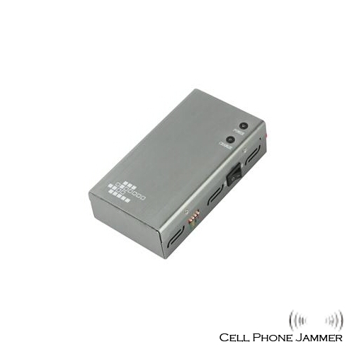 5-Band Portable Mobile Phone + GPS Jammer - 10 Meters [CMPJ00103] - Click Image to Close