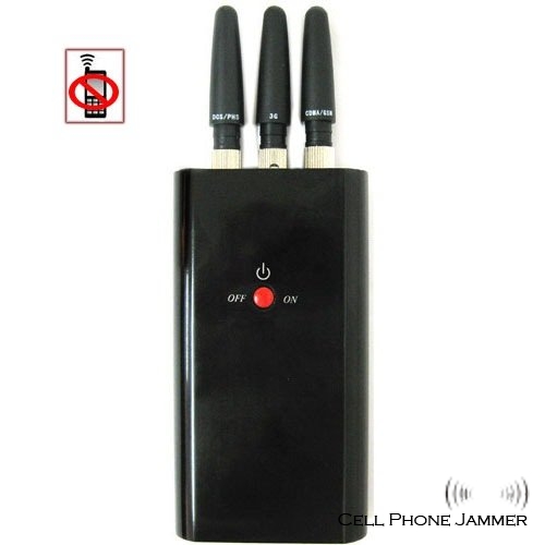 GSM CDMA DCS PHS 3G Cell Phone Signal Jammer [CJ3500] - Click Image to Close