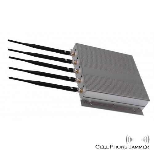 PHS 1900 MHz Mobile Phone Signal Jammer with Remote Control - Click Image to Close