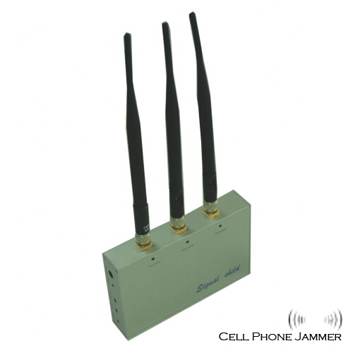 3G GSM CDMA DCS Cell Phone Jammer with Remote Control [CMPJ00031] - Click Image to Close