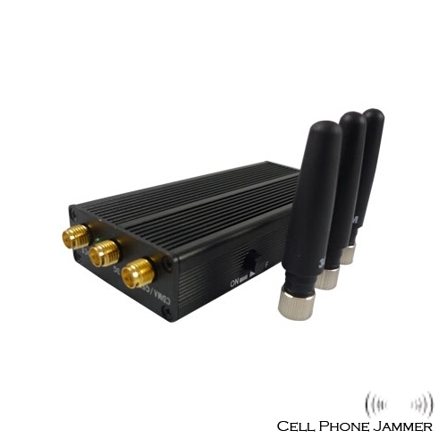 Broad Spectrum Cell Phone Signal Jammer GSM/CDMA/3G [CMPJ00002] - Click Image to Close