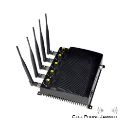 Adjustable 3G GSM CDMA DCS PHS Cell Phone Jammer [CPJ2500]