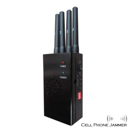 Portable High Power 3G 4G Mobile Phone jammer with Cooling Fan [CMPJ00063] - Click Image to Close