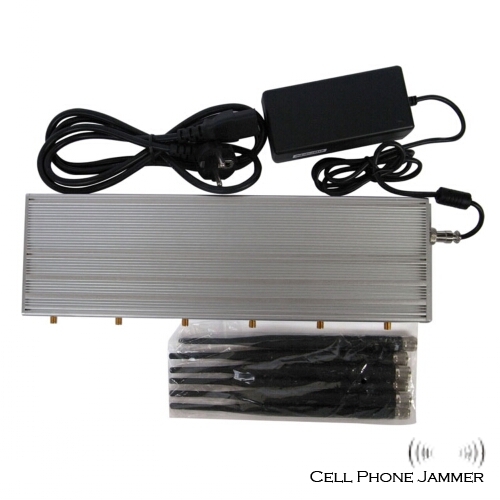 315MHz 433MHz High Power 6 Antenna 3G Mobile Phone Jammer [CMPJ00174] - Click Image to Close