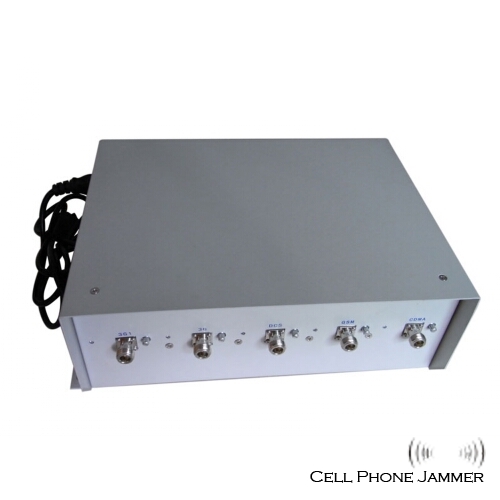 70W High Power 3G GSM CDMA Cell Phone Jammer 5 Band 100 Meters [CMPJ00014] - Click Image to Close