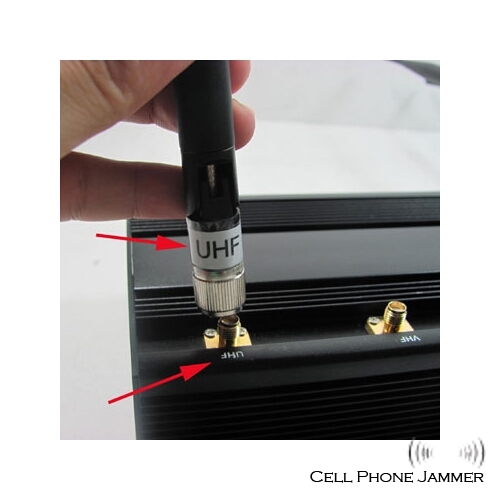 High Power Mobile Phone + GPS + Wifi + VHF UHF Jammer [CMPJ00163] - Click Image to Close