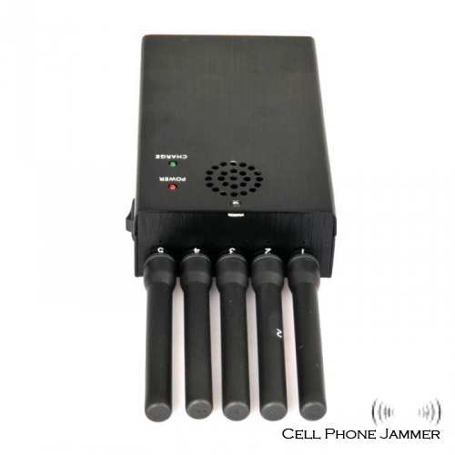 Portable 2.4G Jammer For Cell Phone, Wifi, UHF - Click Image to Close