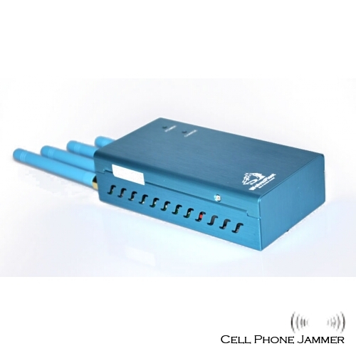 Portable 1500-1600MHz 1220-1230MHz 1200-1210MHz 1250-1280MHz 1170-1180MHz GPS Signal Jammer - 15 Meters - Click Image to Close