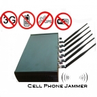 6 Antenna Adjustable High Power GPS Wifi Mobile Phone Jammer [CMPJ00127]