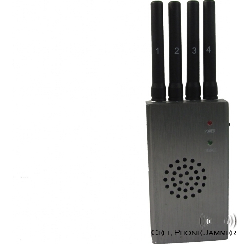 Portable High Power 3G 4G Cell Phone Jammer with Cooling Fan [CMPJ00062] - Click Image to Close