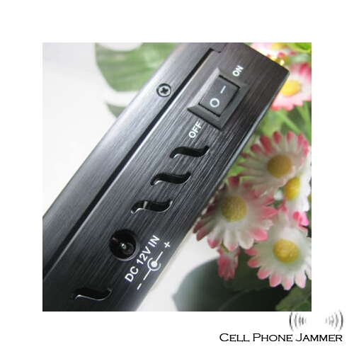 Portable Cell Phone + Wifi Jammer with Cooling Fan [CMPJ00113] - Click Image to Close