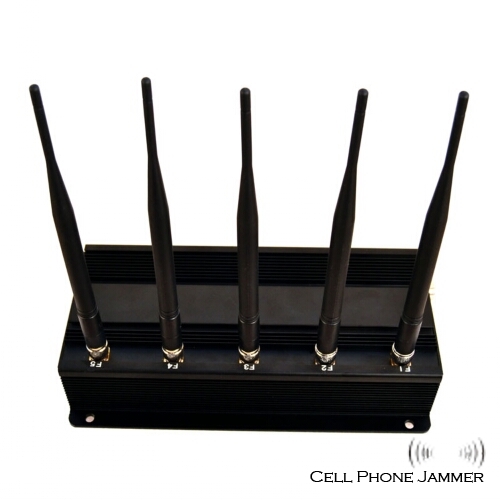 12W High Power Cell Phone + Wifi Jammer - 40 Meters [CMPJ00108] - Click Image to Close