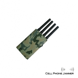 Portable Mobile Phone & GPS Jammer with Camouflage Cover [CMPJ00098]