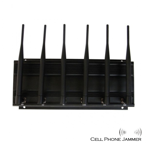 3G 4G(LTE+Wimax) Desktop Cell Phone Signal Jammer - Click Image to Close