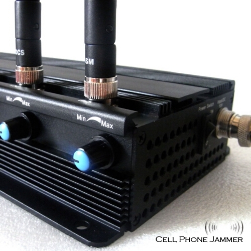 Adjustable 15W High Power 3G Cell Phone Wifi UHF Jammer [JAMMERN0009] - Click Image to Close