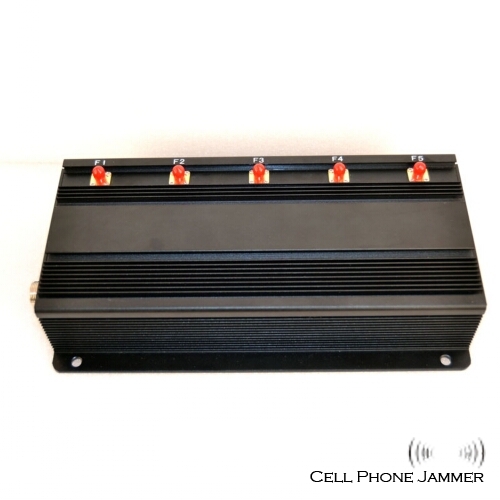 12W High Power Cell Phone + Wifi Jammer - 40 Meters [CMPJ00108] - Click Image to Close