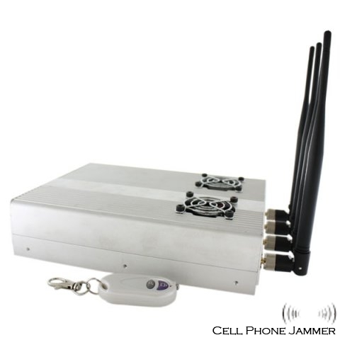 HPJ1000 Desktop Cell phone Jammer, Mobile signal blocker - Click Image to Close