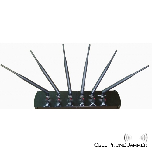 6 Antenna Adjustable High Power GPS Wifi Mobile Phone Jammer [CMPJ00127] - Click Image to Close