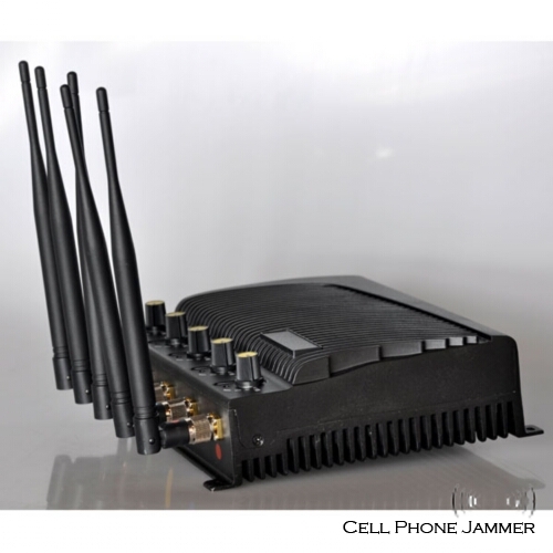 Adjustable 3G 4G(4G LTE + 4G Wimax) Cell Phone Jammer - 40M [JAMMERN0017] - Click Image to Close