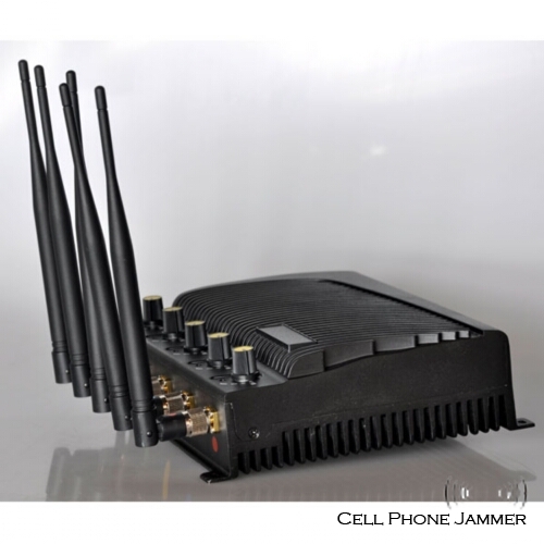 Adjustable Powerful Desktop Mobile Jammer + 4G [RCJ40-D] - Click Image to Close