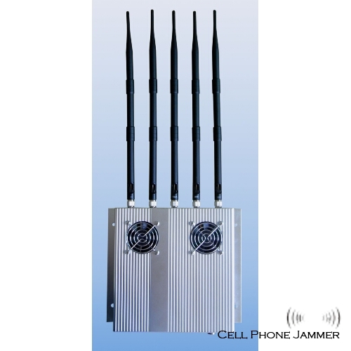 Adjustable GSM Cell Phone Jammer with Remote Control [CMPJ00025] - Click Image to Close