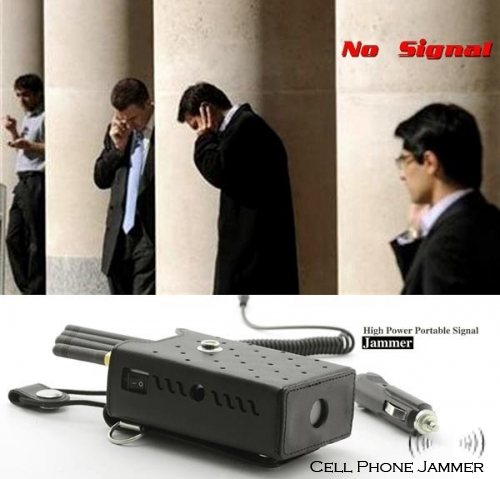 High Power Signal Jammer for GSM CDMA DCS PCS 3G Cell Phone [CJ5500] - Click Image to Close