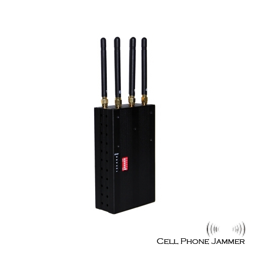 Handheld Cellular Jammer + Wifi Jammer + GPS Signal Blocker 6 Antenna [JAMMERN0011] - Click Image to Close