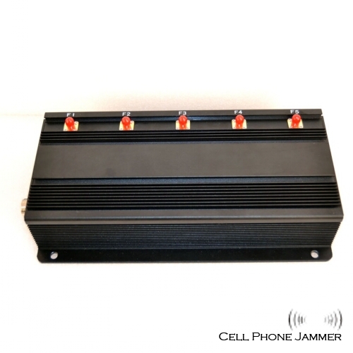 12W High Power Cell Phone Jammer & GPS Jammer - 40 Meters [CMPJ00102] - Click Image to Close