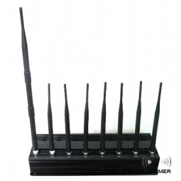 8 Antenna All in one for all GPS,WIFI,Lojack,3G 4G Cell Phone Jammer System