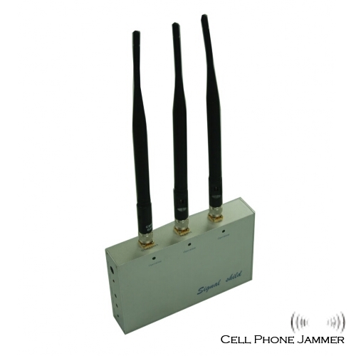 3G GSM CDMA DCS Cell Phone Jammer with Remote Control [CMPJ00031] - Click Image to Close