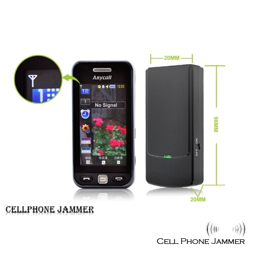 Wireless Cellphone Signal Blocker Jammer Portable [CMPJ00058] - Click Image to Close