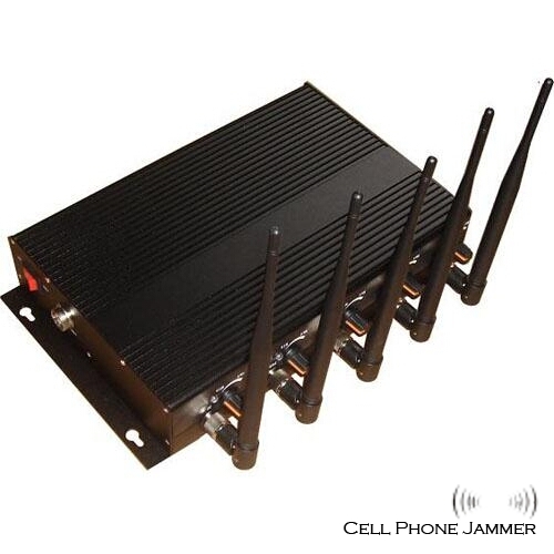 Adjustable 5 Band Cell Phone Signal Jammer [CMPJ00023] - Click Image to Close