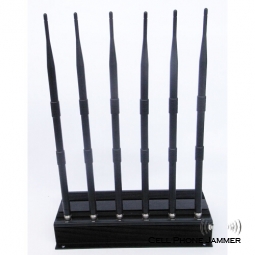 15W High Power Advance Cell Phone GPS Wifi VHF UHF Jammer - 50 Meters [CMPJ00130]