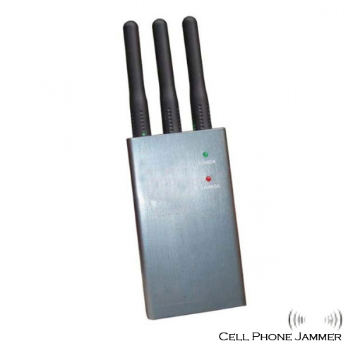 Portable Cell Phone Jammer(GSM,CDMA,DCS,PHS,3G) [CRJ3000] - Click Image to Close