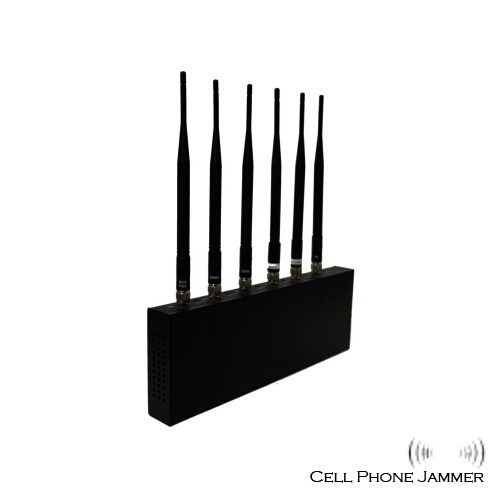 6 Antenna Cellular Signal Blocker + Wifi Jammer - 20M [JAMMERN0007] - Click Image to Close