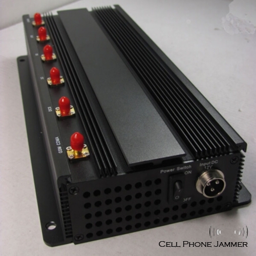 3G Cell Phone + GPS + Lojack Jammer - 40 Meters [CMPJ00139] - Click Image to Close