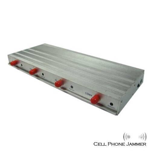 Mobile Phone Jammer with Remote Control- 10 -30M Shielding Radius [CMPJ00049] - Click Image to Close