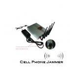 Adjustable 10W Mobile Phone Jammer with Remote Control - 60 Meters [CMPJ00068]