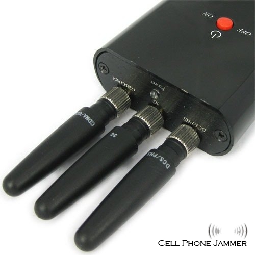 GSM CDMA DCS PHS 3G Cell Phone Signal Jammer [CJ3500] - Click Image to Close