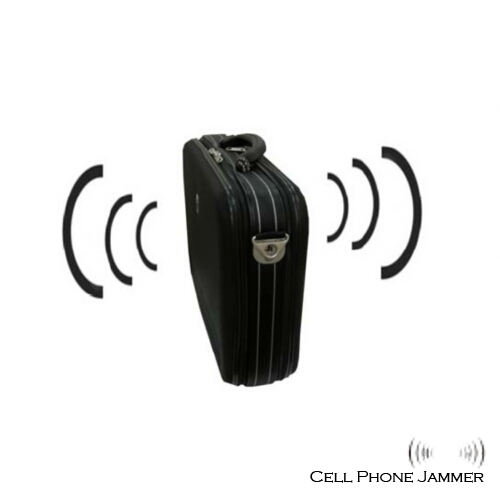 25W High Power Suitcase Cell Phone + Middle RF Jammer [CMPJ00150] - Click Image to Close