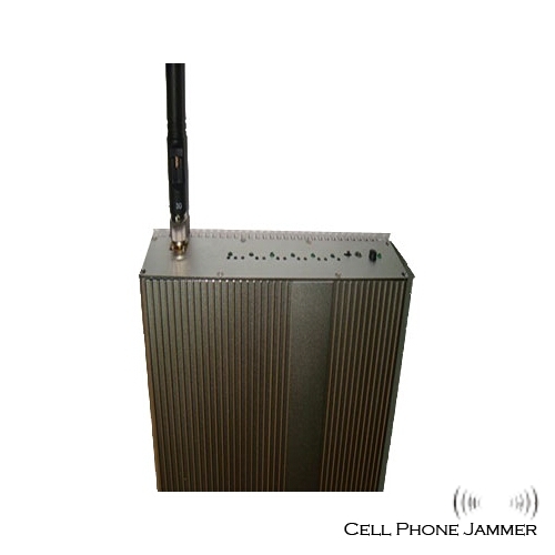 Desktop Cell Phone + GPS + Wifi Jammer with Remote Control - 50 Meters [CMPJ00123] - Click Image to Close